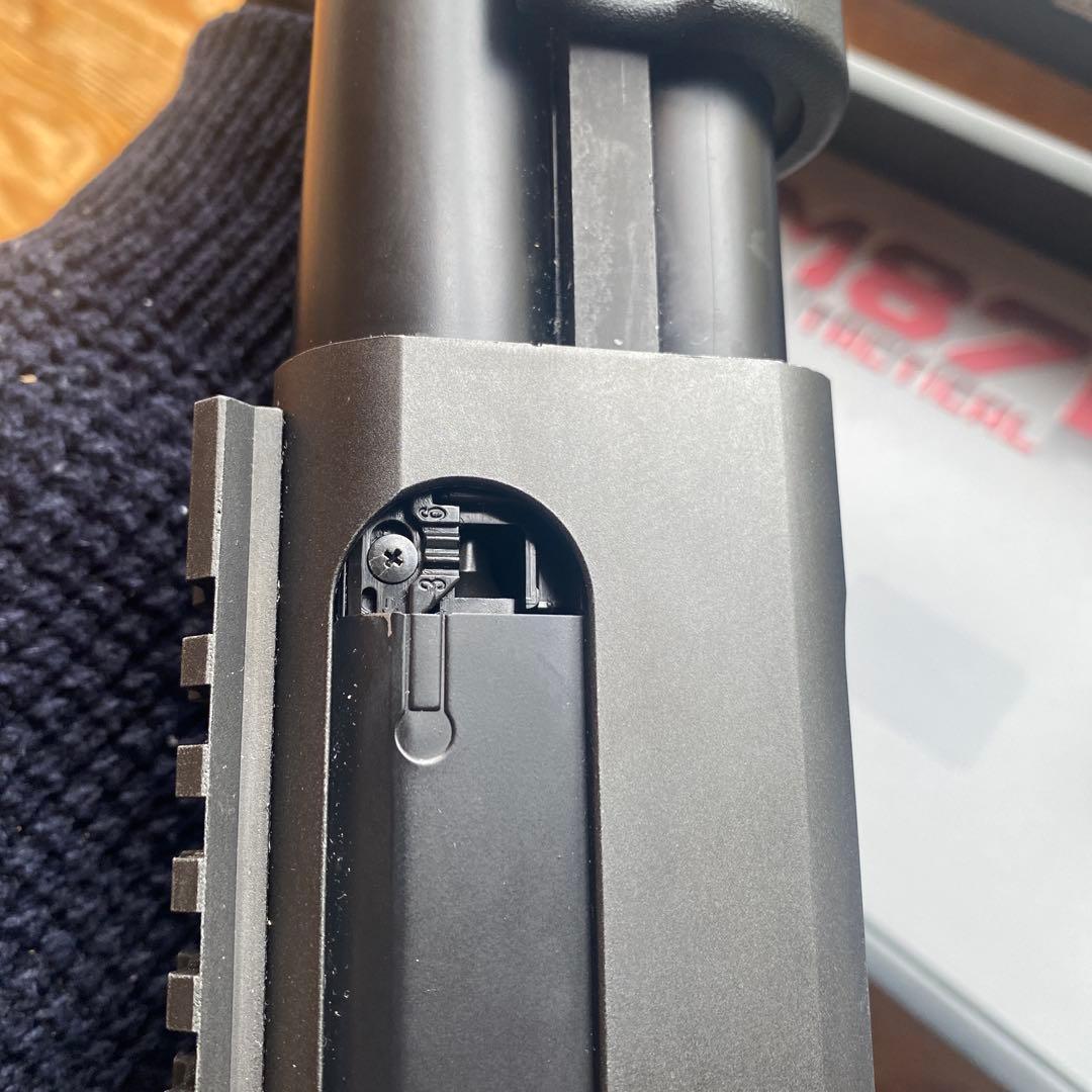 東京マルイ　M870タクティカル　ブリーチャーグリップ＋ガスタンク付　中古