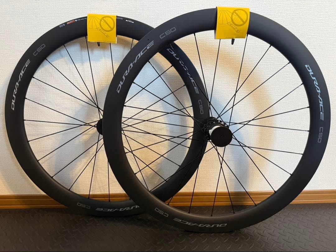 【新品/未使用】DURA-ACE WH-R9270-TL C50 前後輪セット