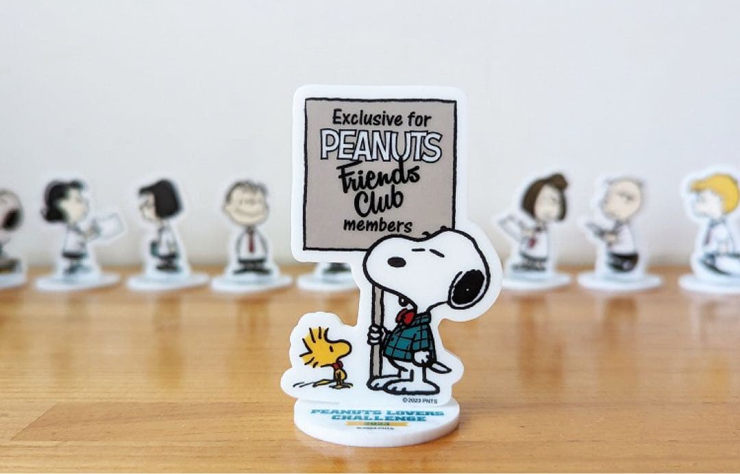 PEANUTS検定アクリルスタンド 10体セット