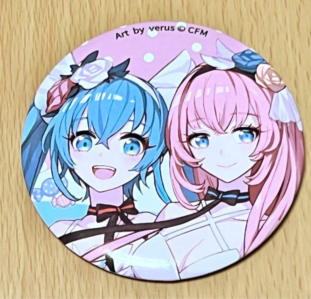 初音ミク 巡音ルカ 初音未来 2019 缶バッジ