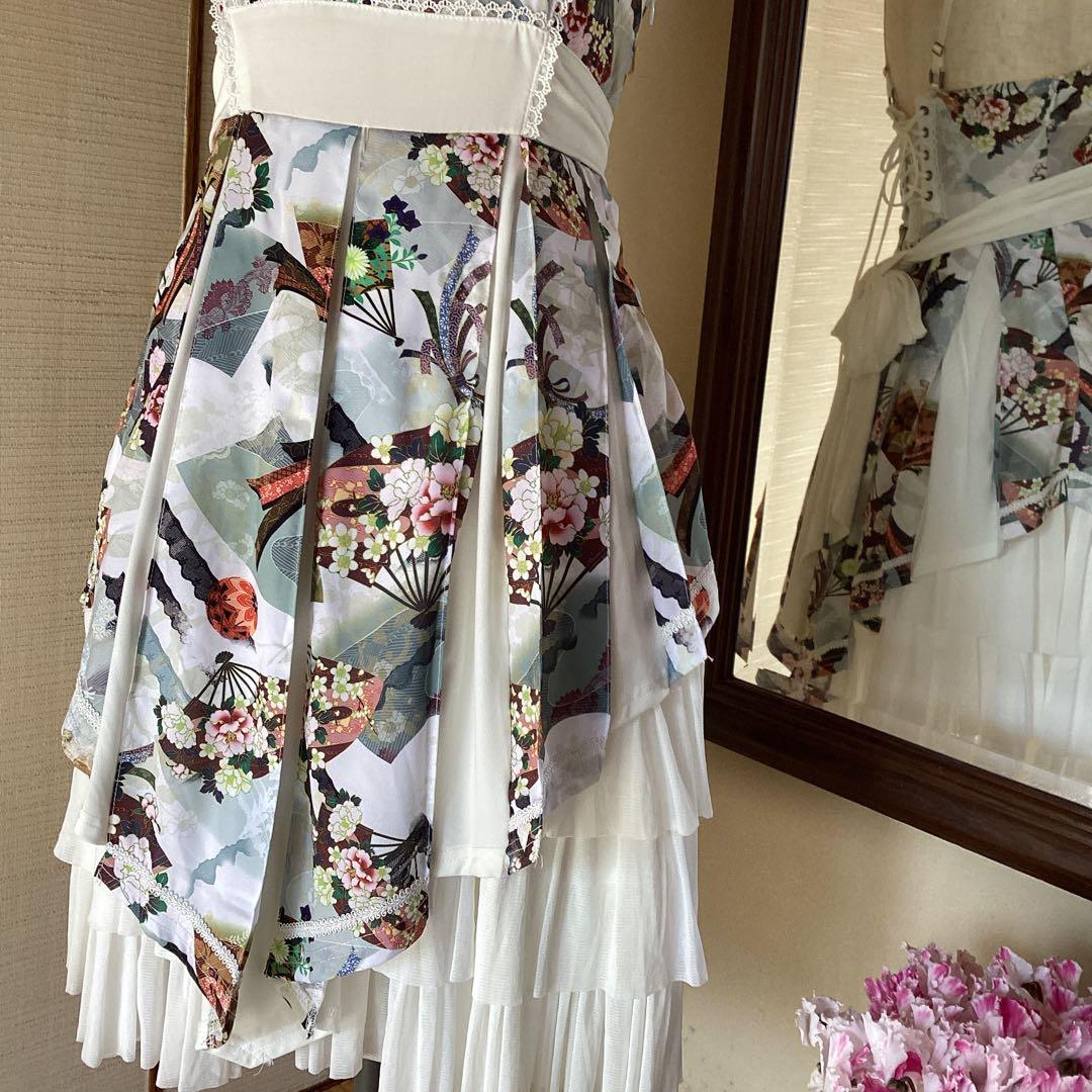 極美品！OZZ ONESTE 和チャイナ白セットアップ［商品番号9］