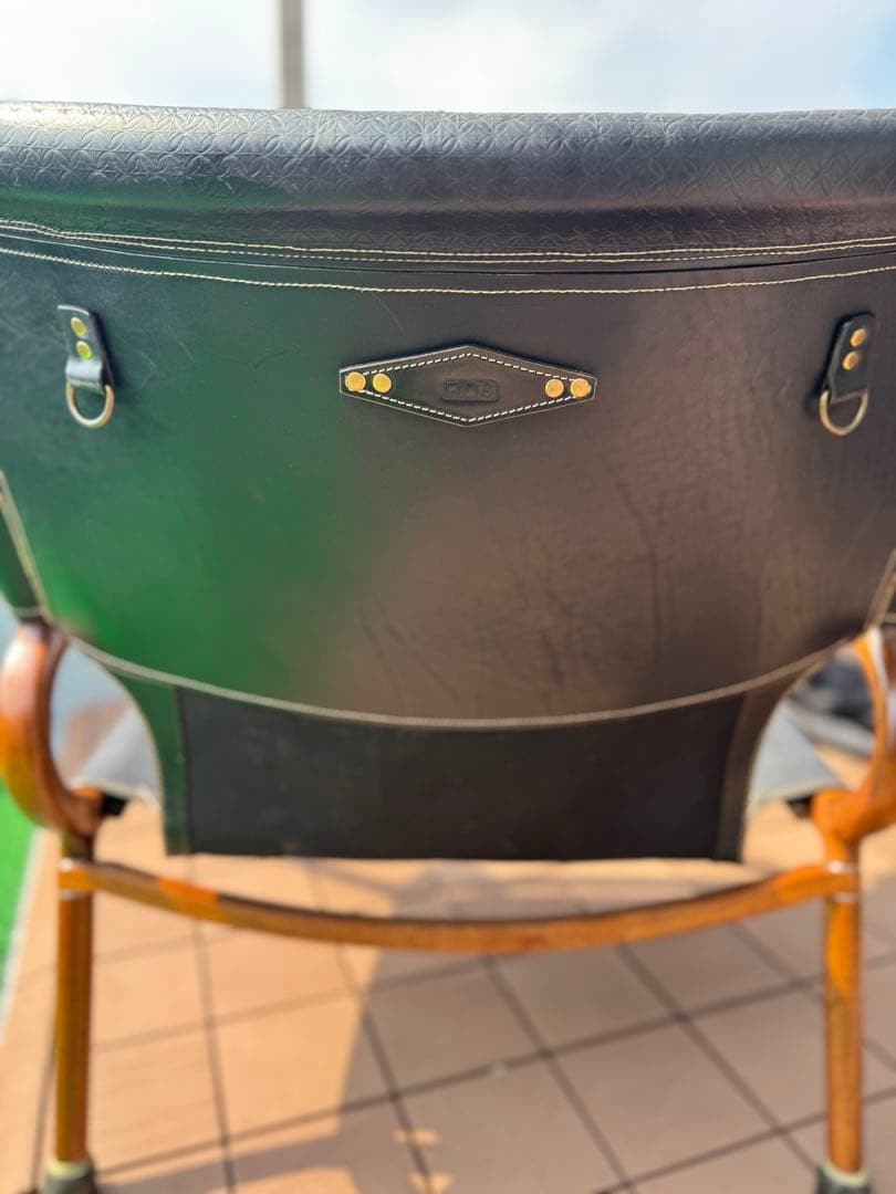 【本革仕様】ikikiグランドチェア　ウォルナット