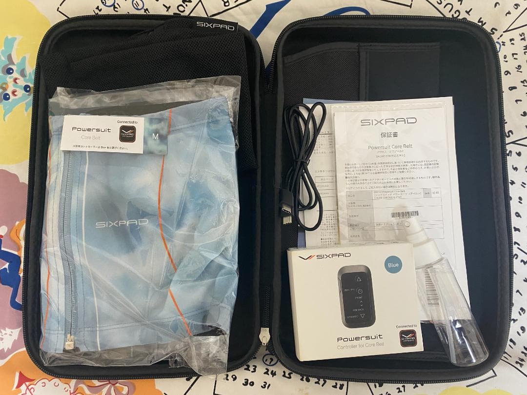 MTG　シックスパット　パワースーツ　コアベルト　GYM対応モデル