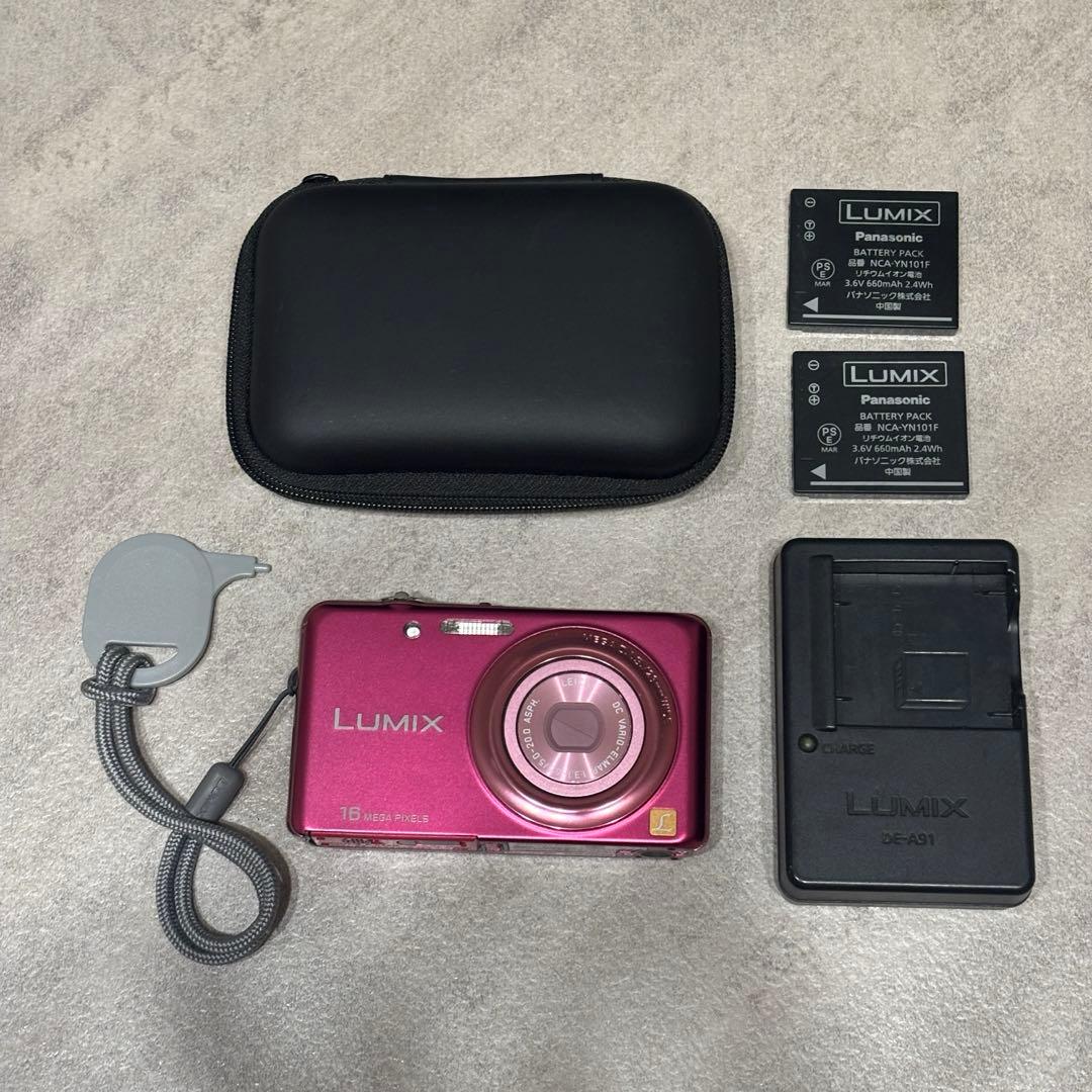 Panasonic LUMIX DMC-FH7 人気色 ピンク