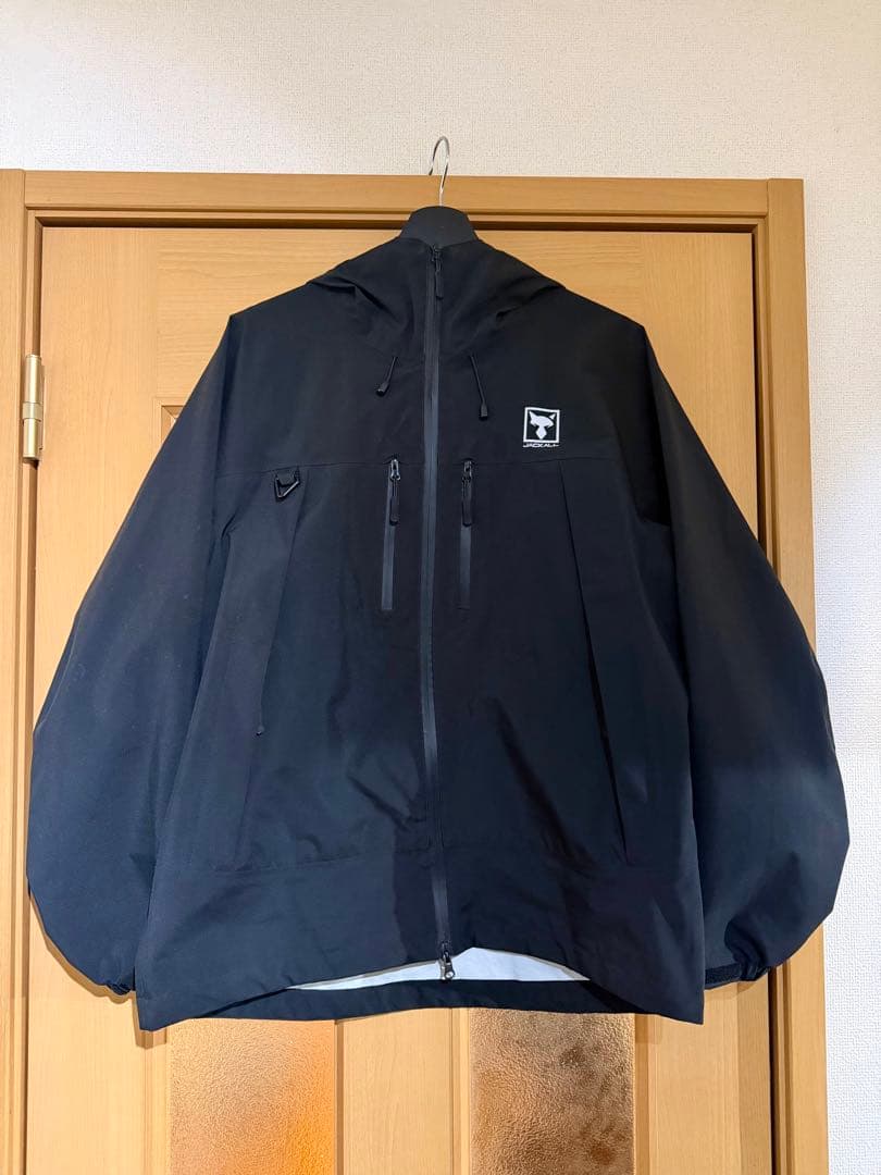 JACKALL クラウドシェルジャケット ブラック Mサイズ