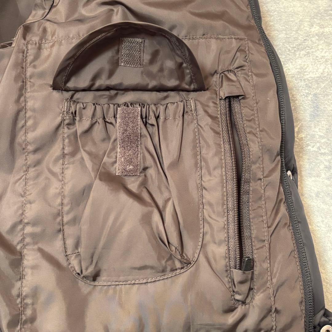 CAMP7 ダウンジャケット M 短丈 Y2K ファー付 お兄系　ギャル男