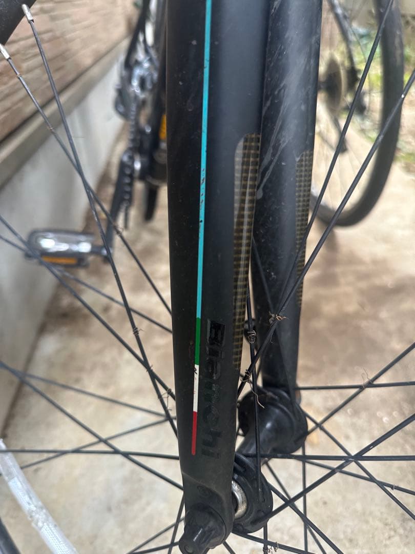 直接引き取り限定　ビアンキロードバイク