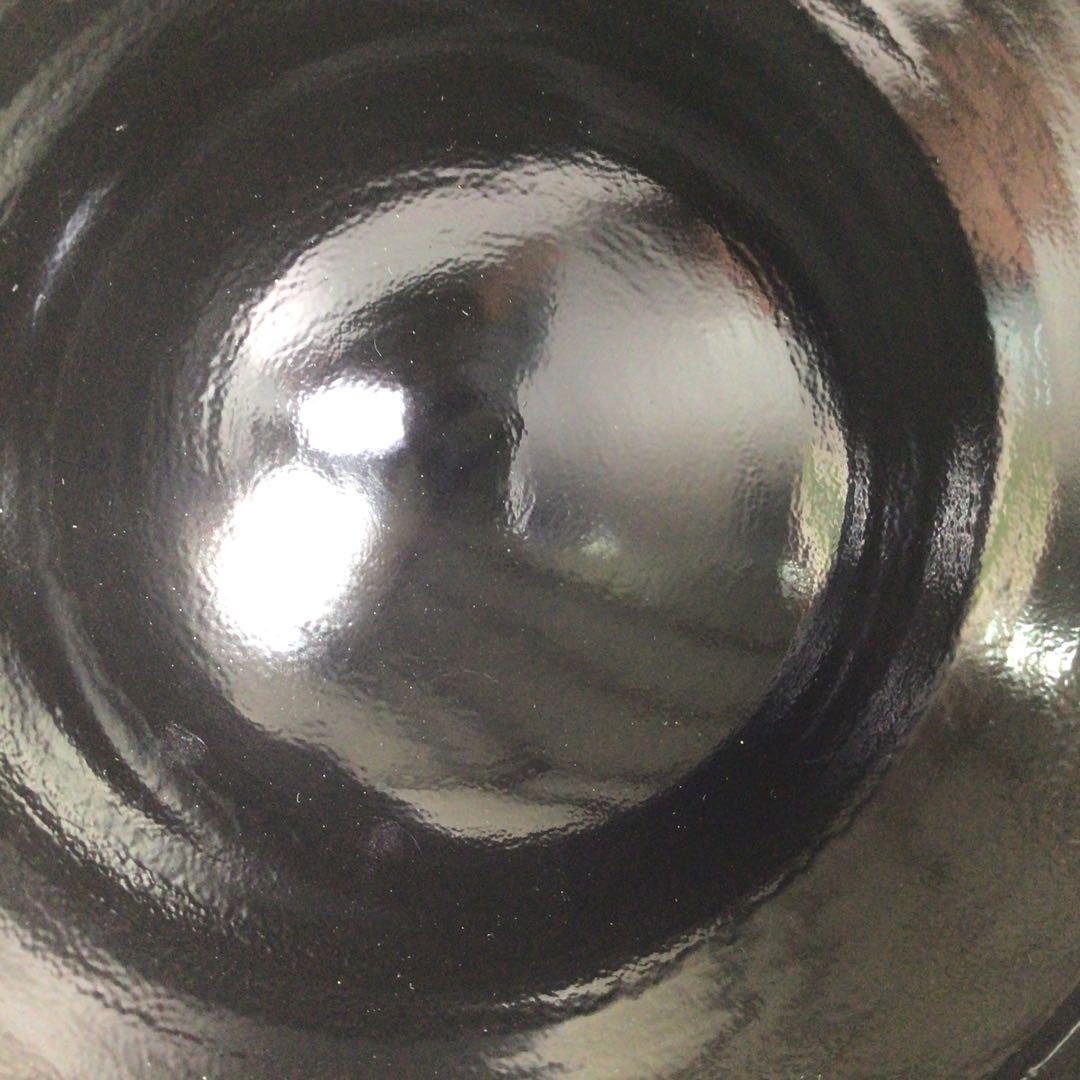 Ｒ３５１　茶碗　十客　『橋本永豊造』『色変わり青海波文』『数茶碗』　共箱茶道具