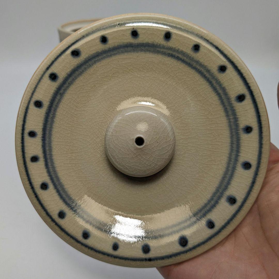 加藤唐三郎 赤津焼 安南写水指 共箱 瀬戸焼 茶道具 茶器 抹茶 食器 容器