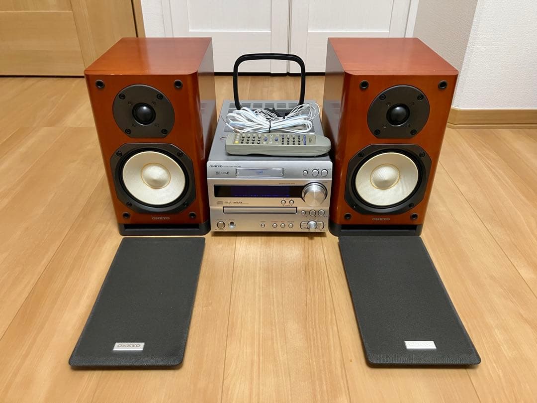 ONKYO X-N9 FR-N9 D-N9 高音質MD/CDコンポ　リモコン付