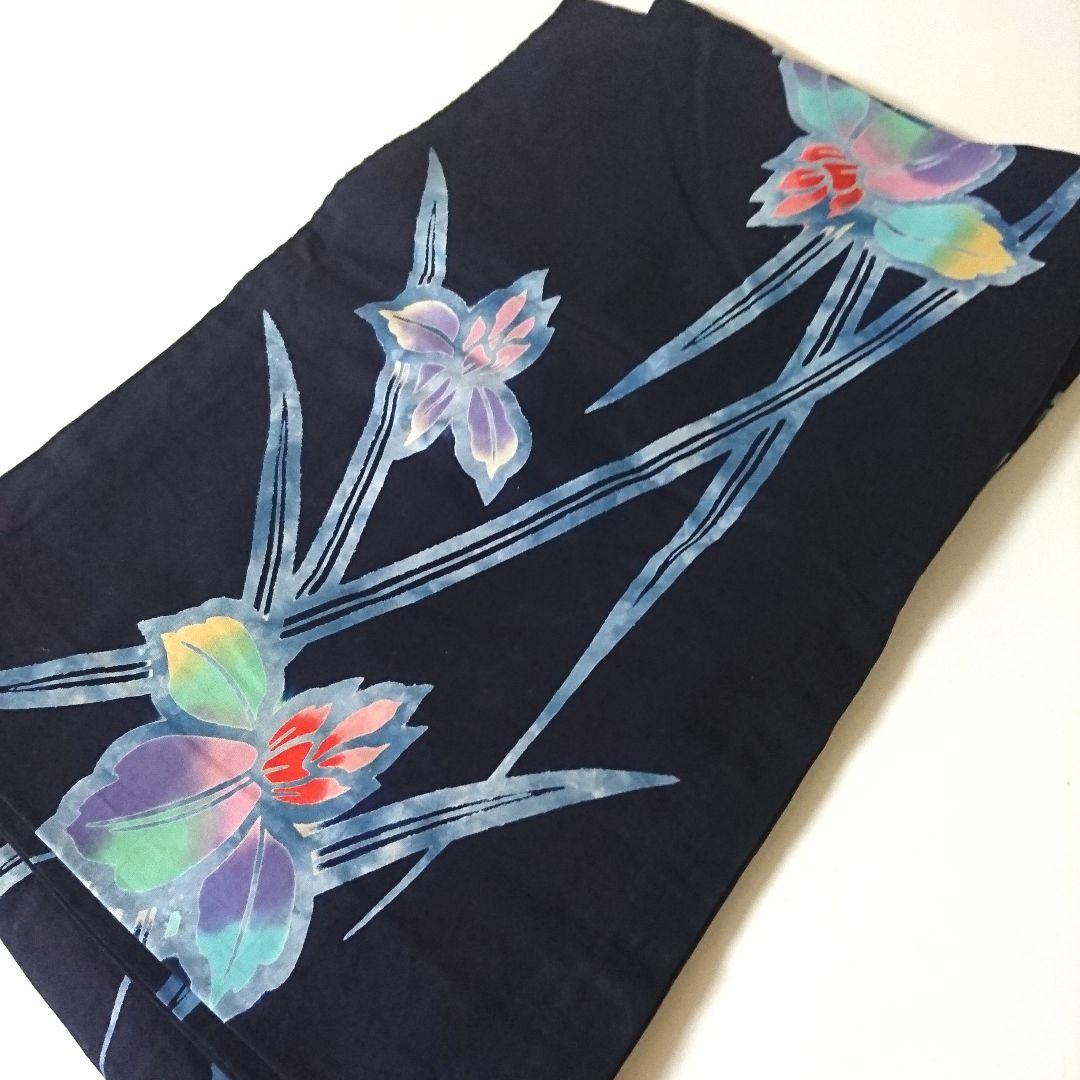 1538★浴衣 藍染 本染め 11枚セット おまとめ リメイク素材