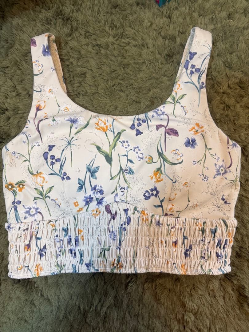 【SUKALA】ボタニカルシャーリング　ヨガウエア上下セットSサイズ