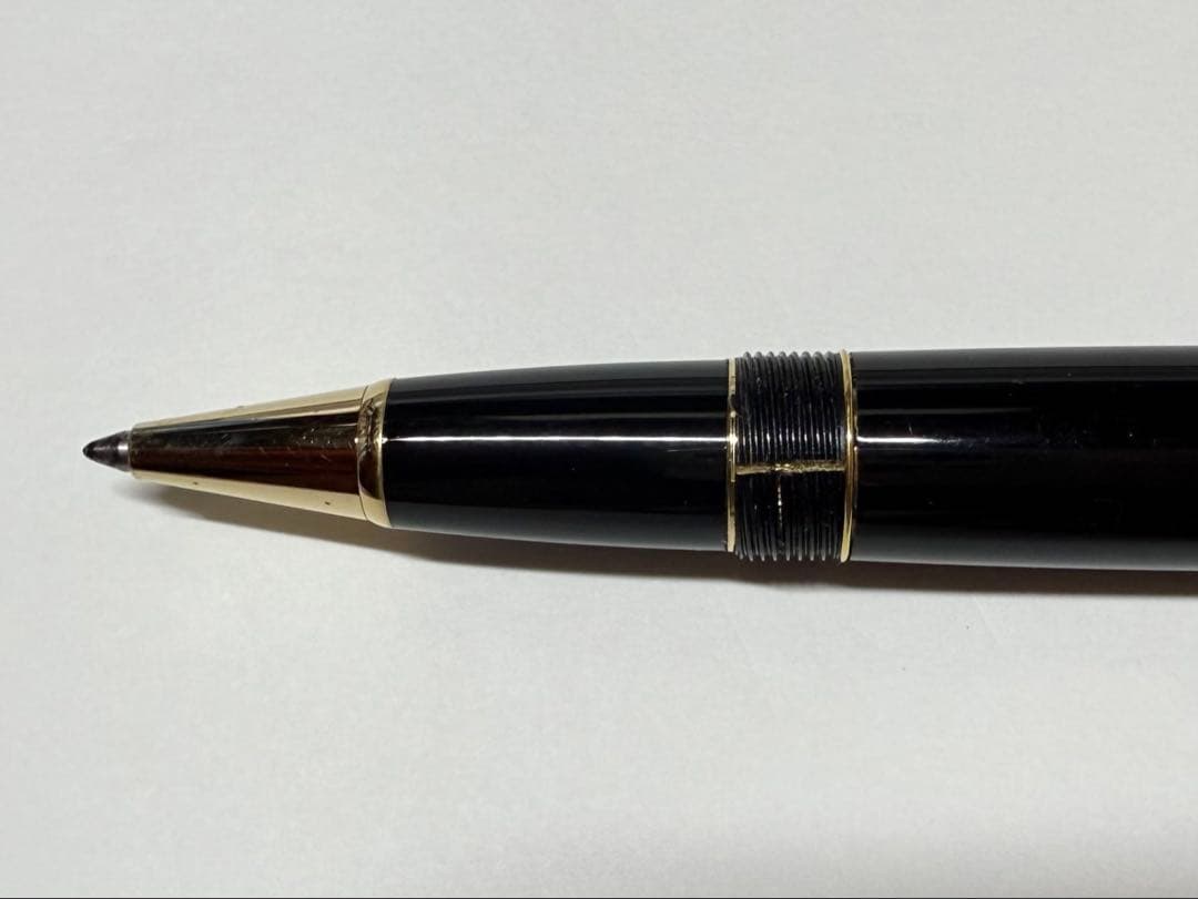 モンブラン　マイスターシュテュック　162 ローラーボール　黒　ボールペン