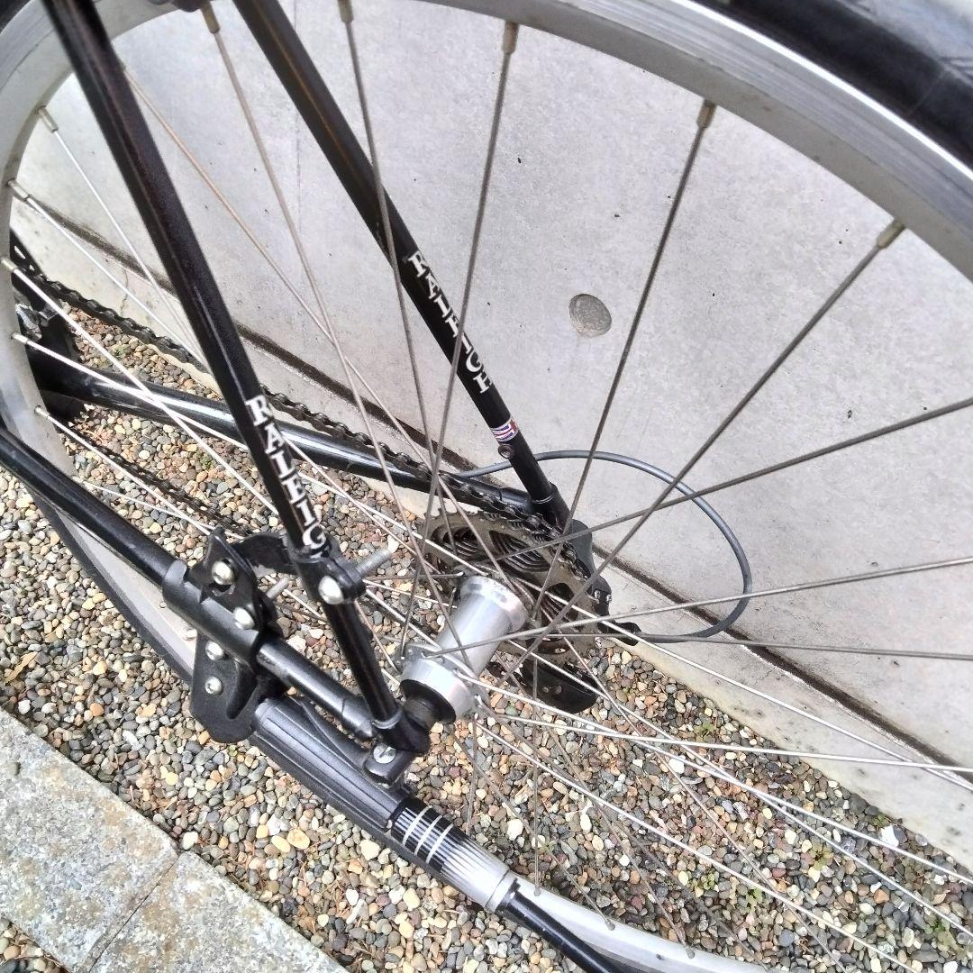 ■♫中古車！格安！引取限定■　RALEIGH　ラレー　クロモリ　ロードバイク