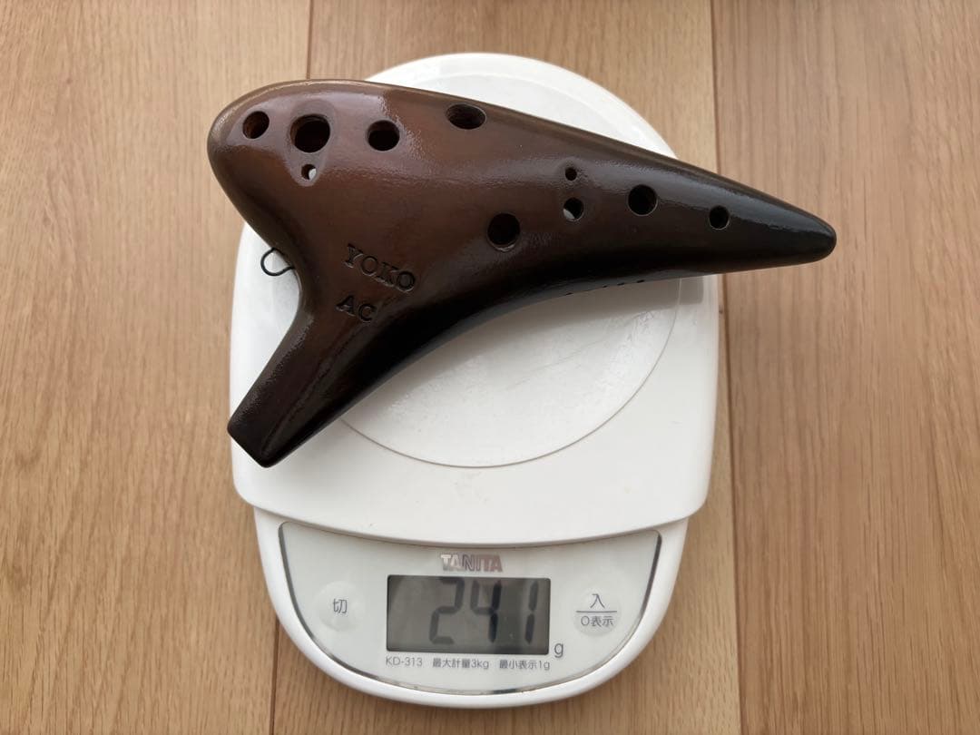 【試奏のみ・未使用に近い美品】YOKO オカリナ　奏　AC