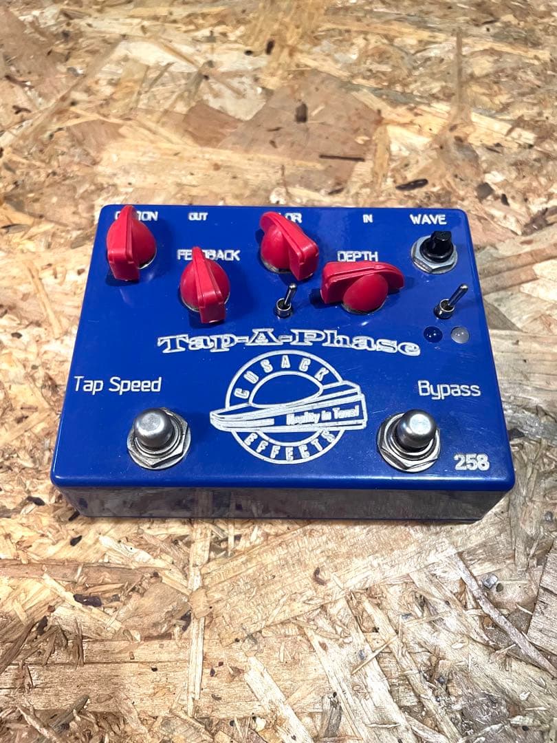 Cusack Tap-A-Phase ギターエフェクター　フェイザー