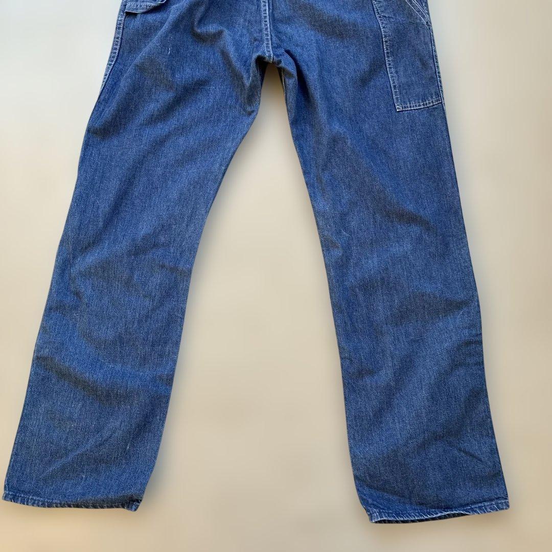 オーバーオール　オシュコシュ　アメリカ製USA70s インディゴブルーデニム古着