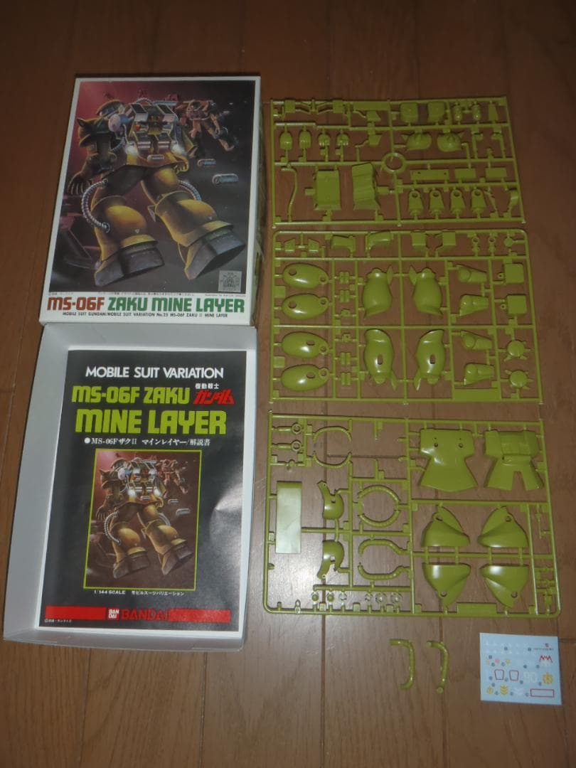 MSVザクシリーズ６体セット　旧キット　ガンプラ　機動戦士ガンダム パーツ欠品有