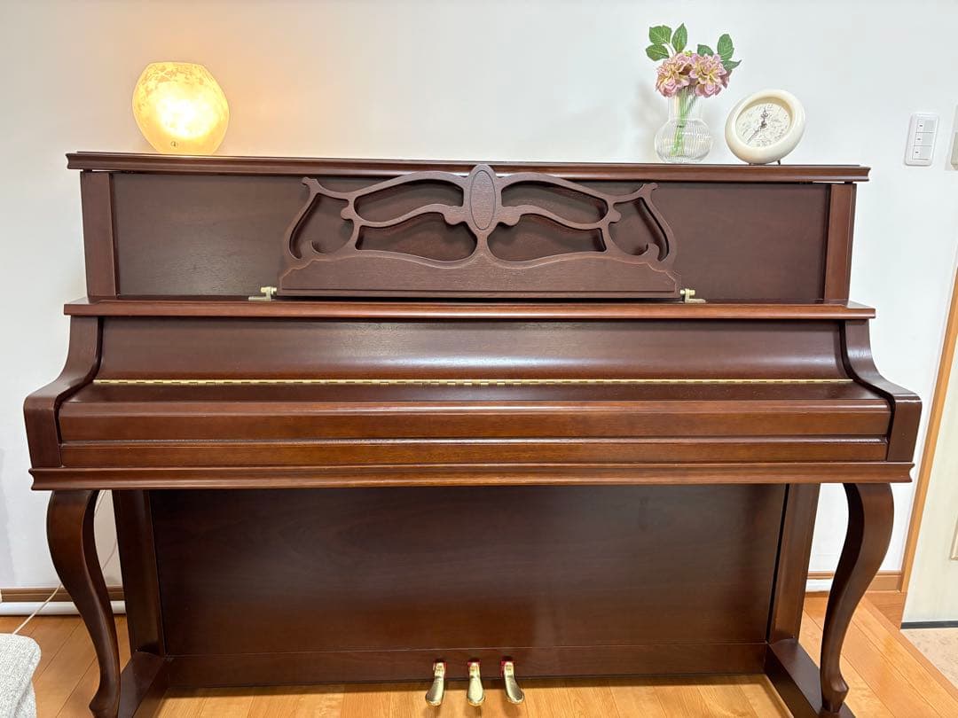 wendle＆lung 家具調アップライトピアノ