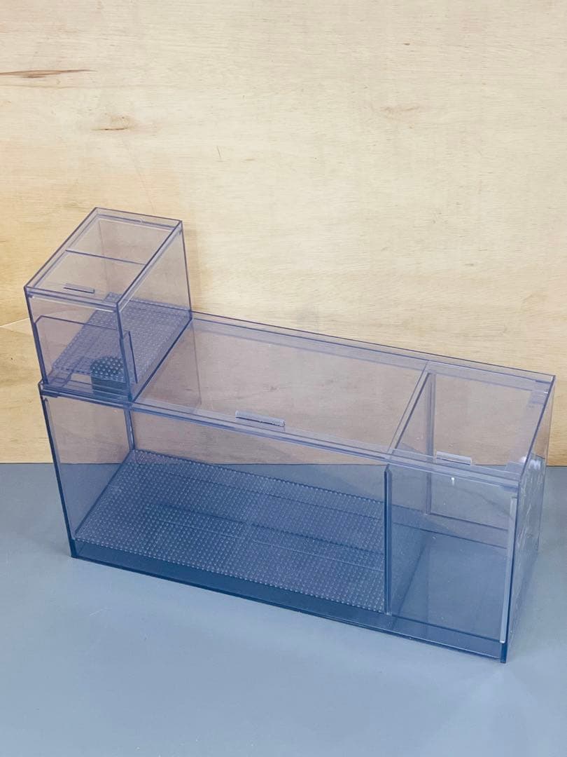 900×300×300㎜オールガラスオーバーフロー水槽セット　クリア/ホワイト