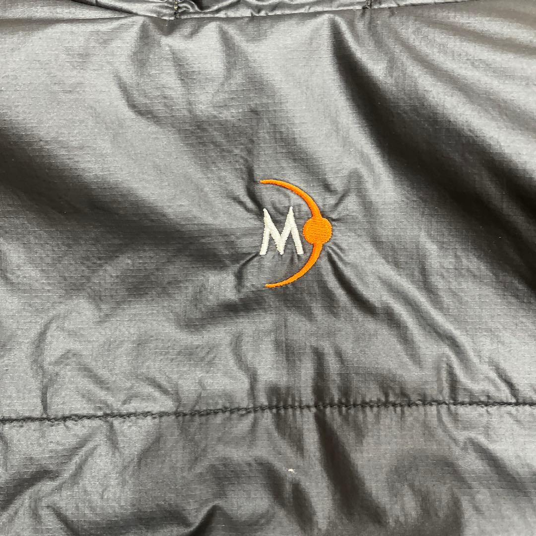 90's パフボールベスト　マンゴー　ムーンストーン　リバーシブル　M