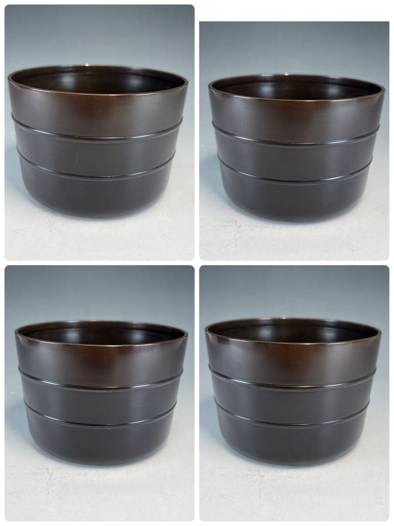 【中古品】祥栄堂　唐銅皆具一揃（共箱）