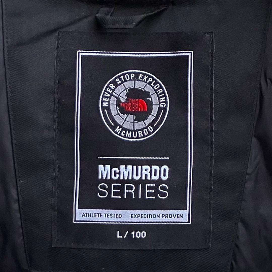 L ザ ノースフェイス ダウンジャケット マクマードパーカ 黒