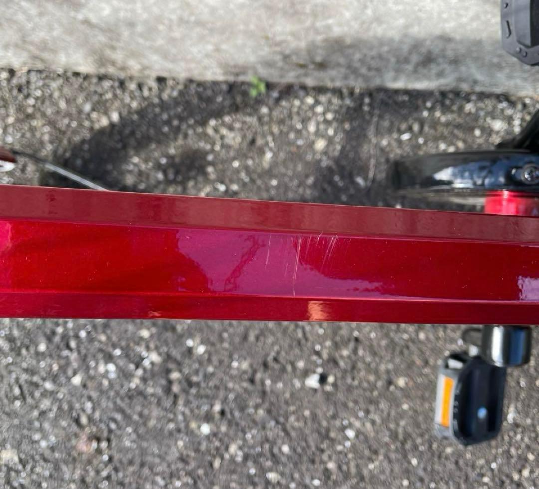 【MOSTONE様】【手渡し　静岡】18インチ自転車　キッズ　ジープ赤