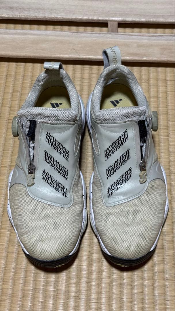 ゴルフシューズ ベージュ BOOST