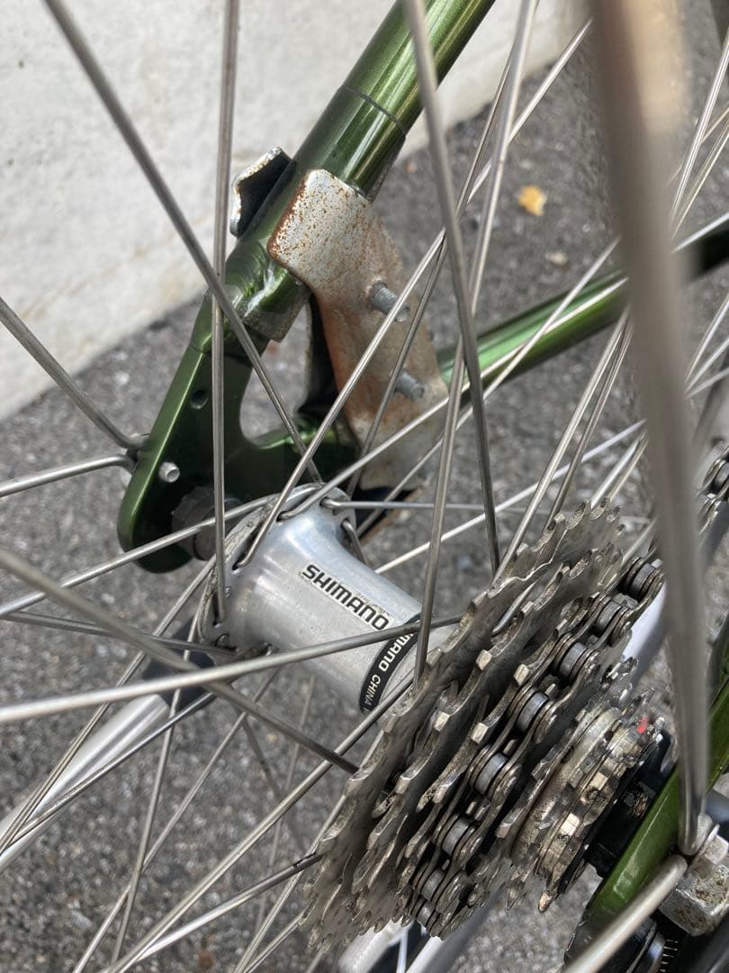 送料込 ルイガノ LGS-TR2 クロスバイク アルミ ブルーラグ リベンデル