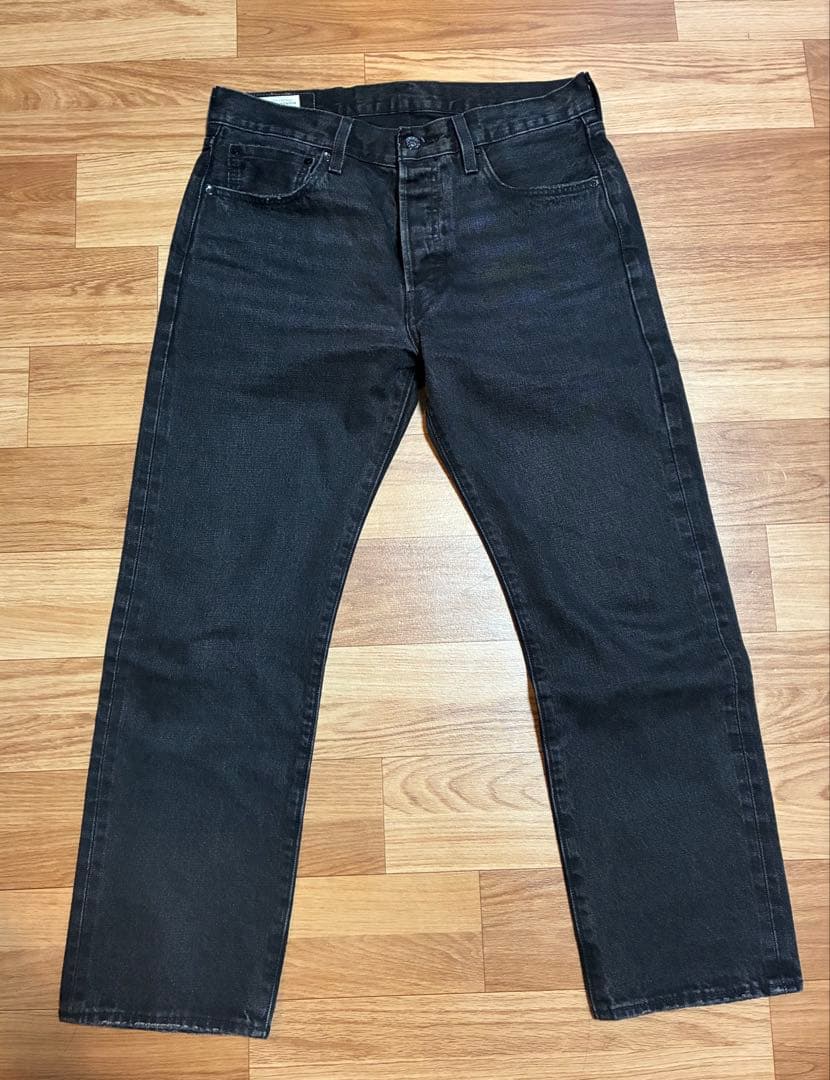 リーバイス Levis EDIFICE別注 501 ブラック W32 L28