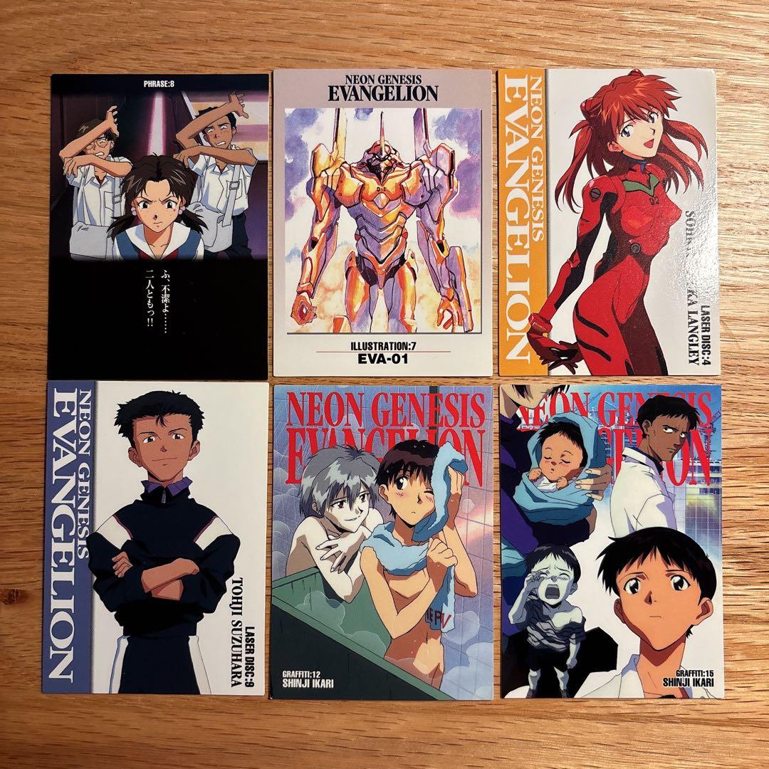 カードダスマスターズ 新世紀エヴァンゲリオン　ノーマルカード 156枚　希少