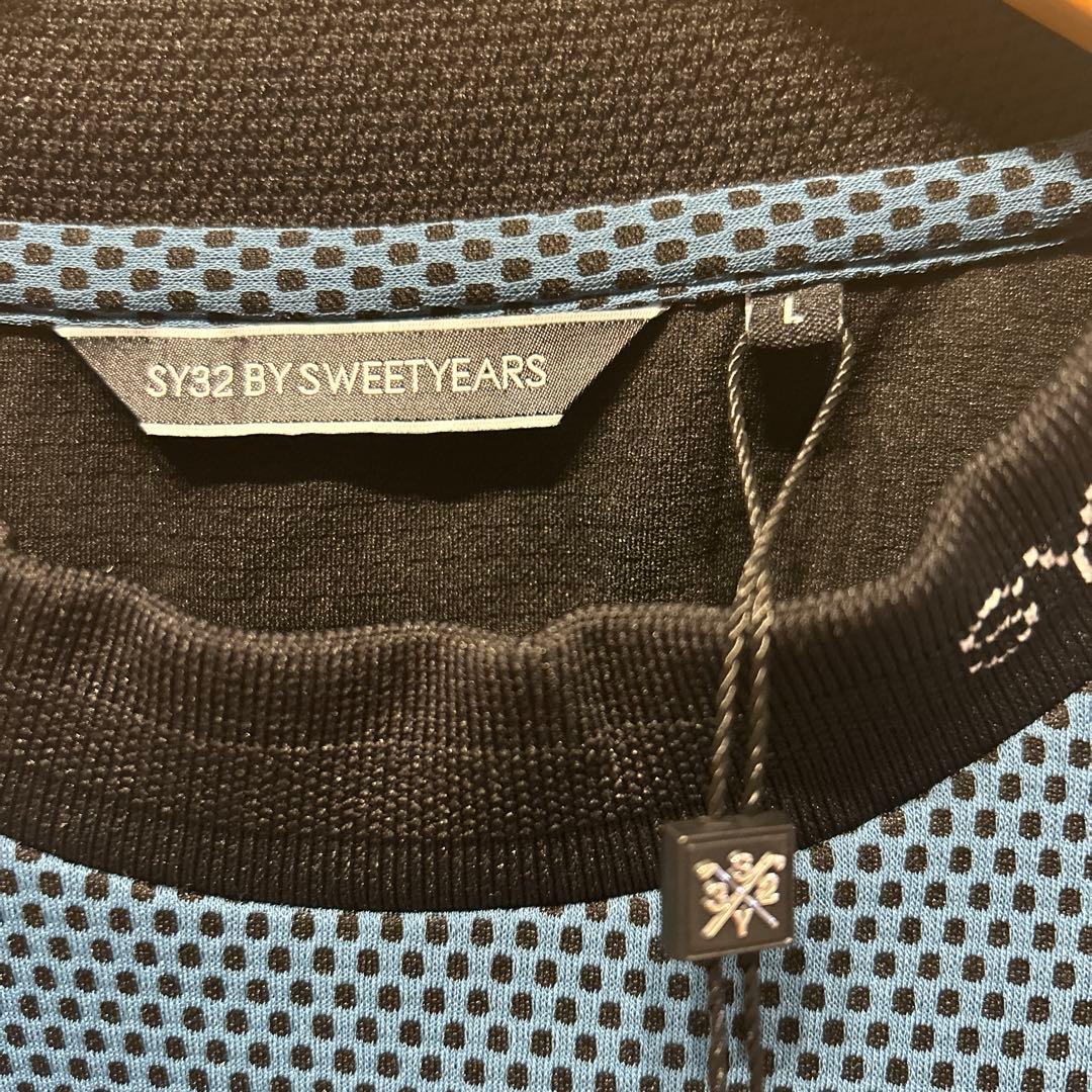SY32 BY SWEET YEARS GOLF モックネックシャツ