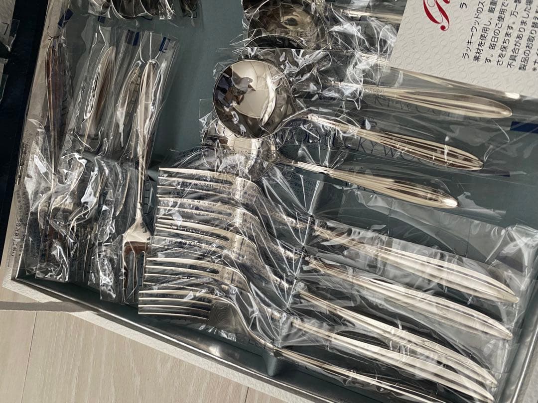 LUCKYWOOD カトラリーセット　33P 新品