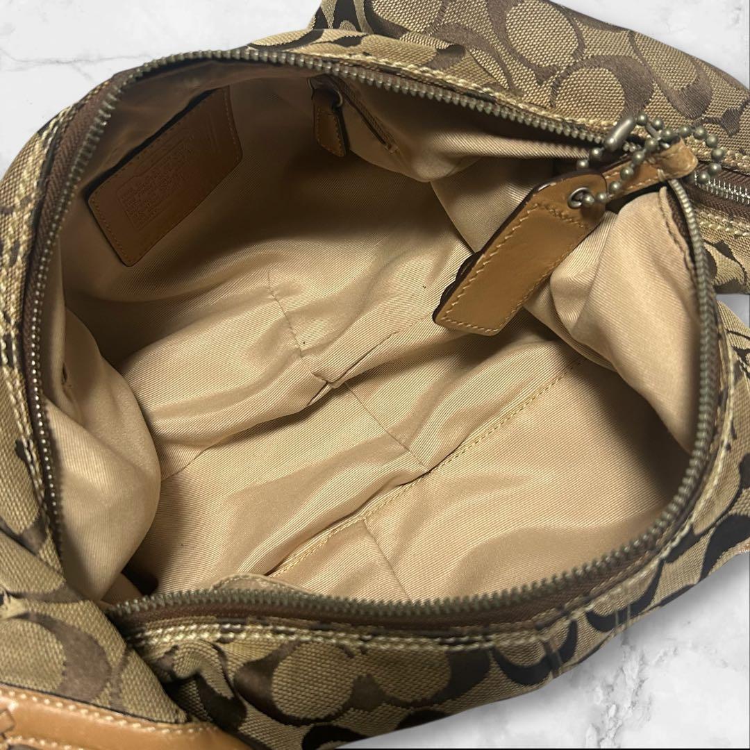 COACH ホーボー 三日月 ワンショルダー ショルダーバッグ ハーフムーン