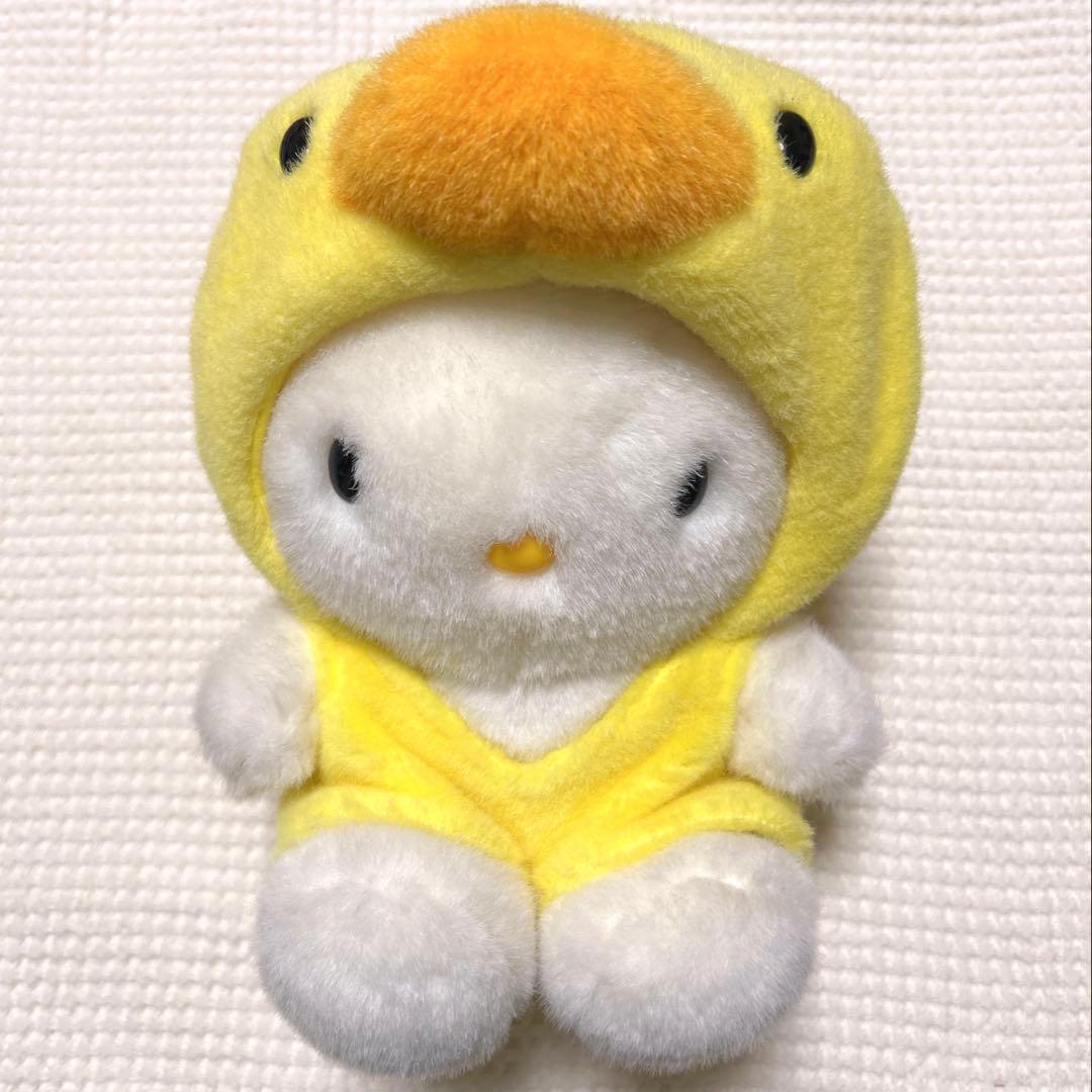 【希少】 ハローキティ ぬいぐるみ ひよこ 平成レトロ