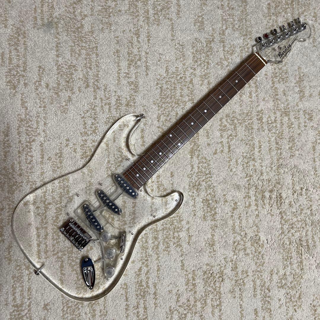 Barclay アクリル ボディ エレキギター ジャンク