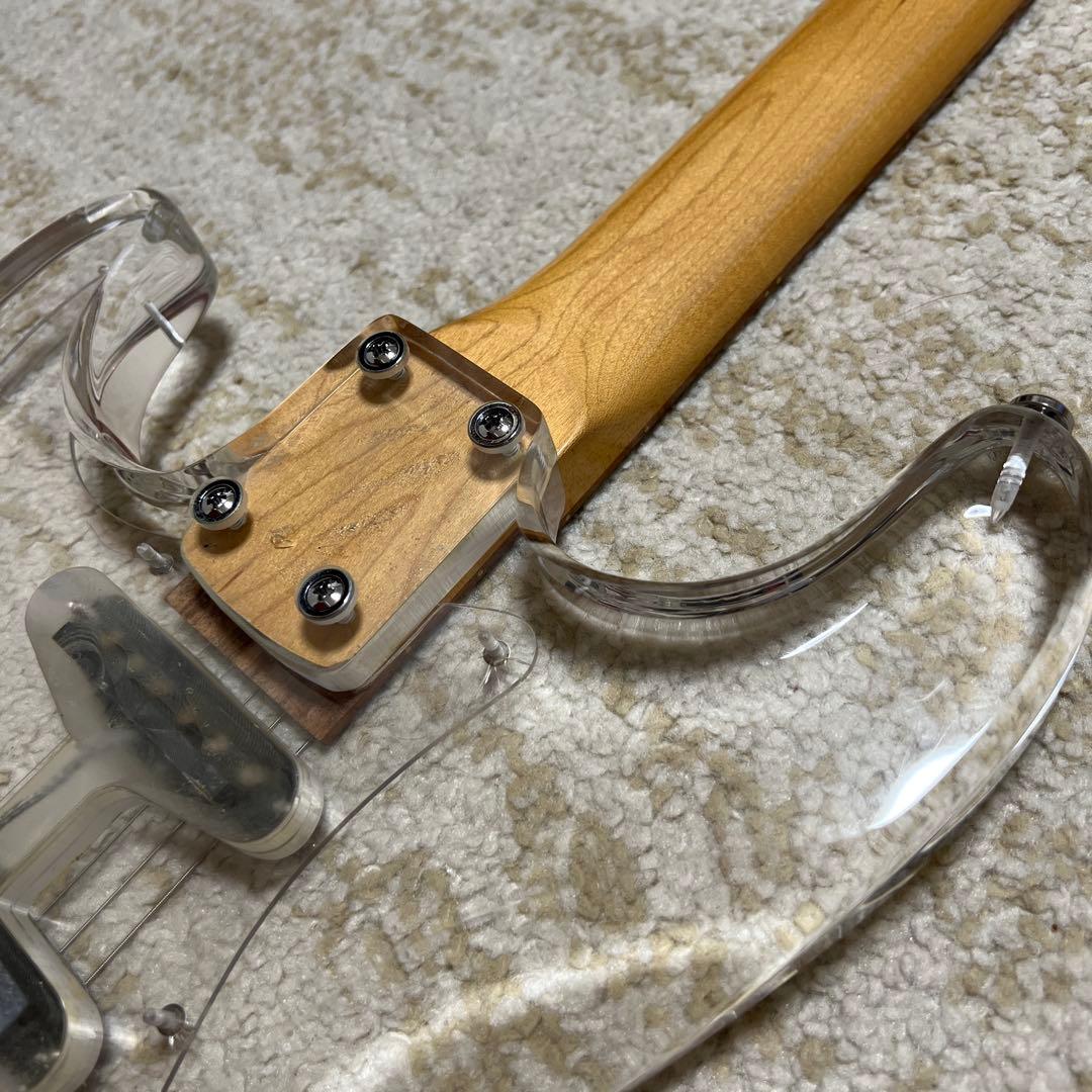 Barclay アクリル ボディ エレキギター ジャンク