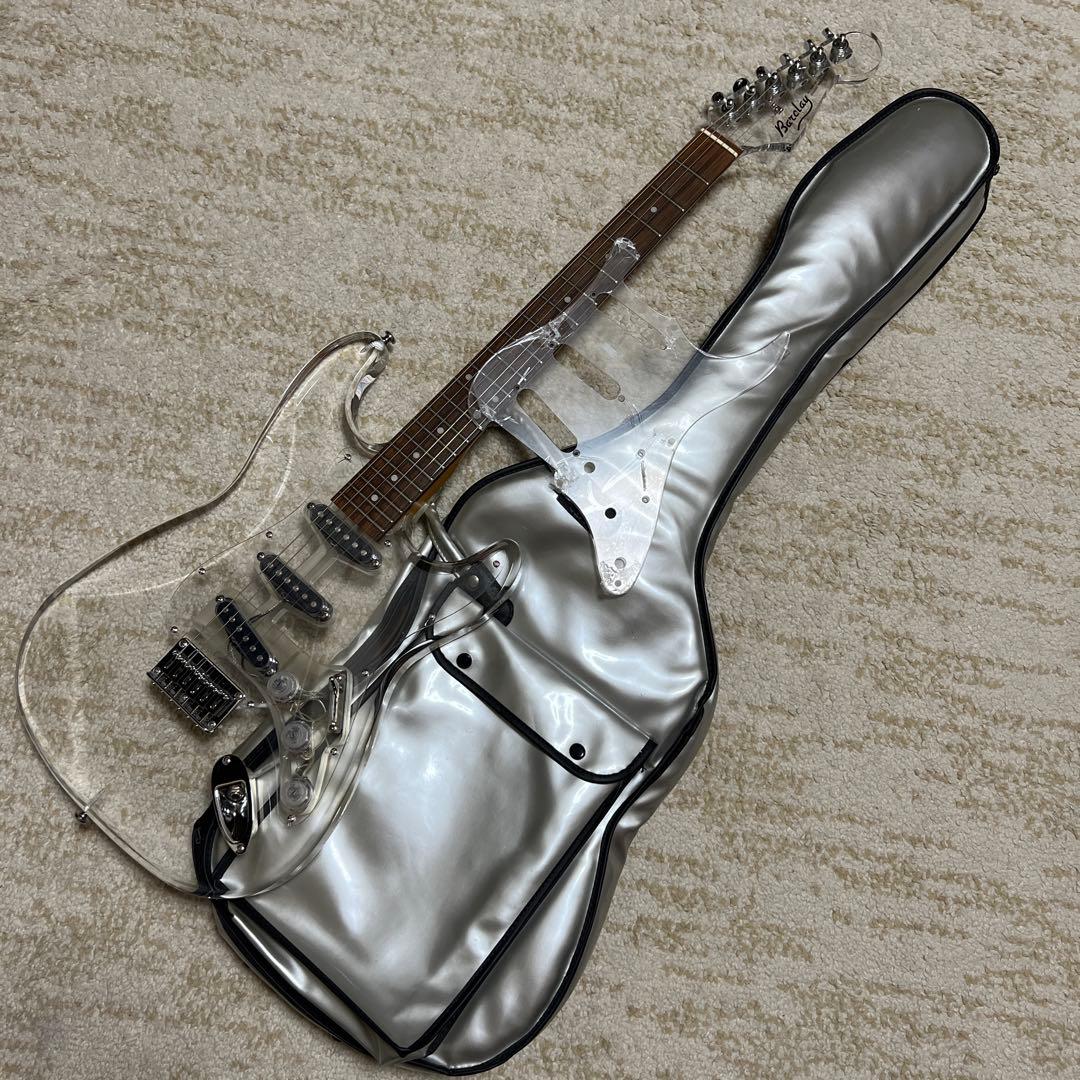 Barclay アクリル ボディ エレキギター ジャンク