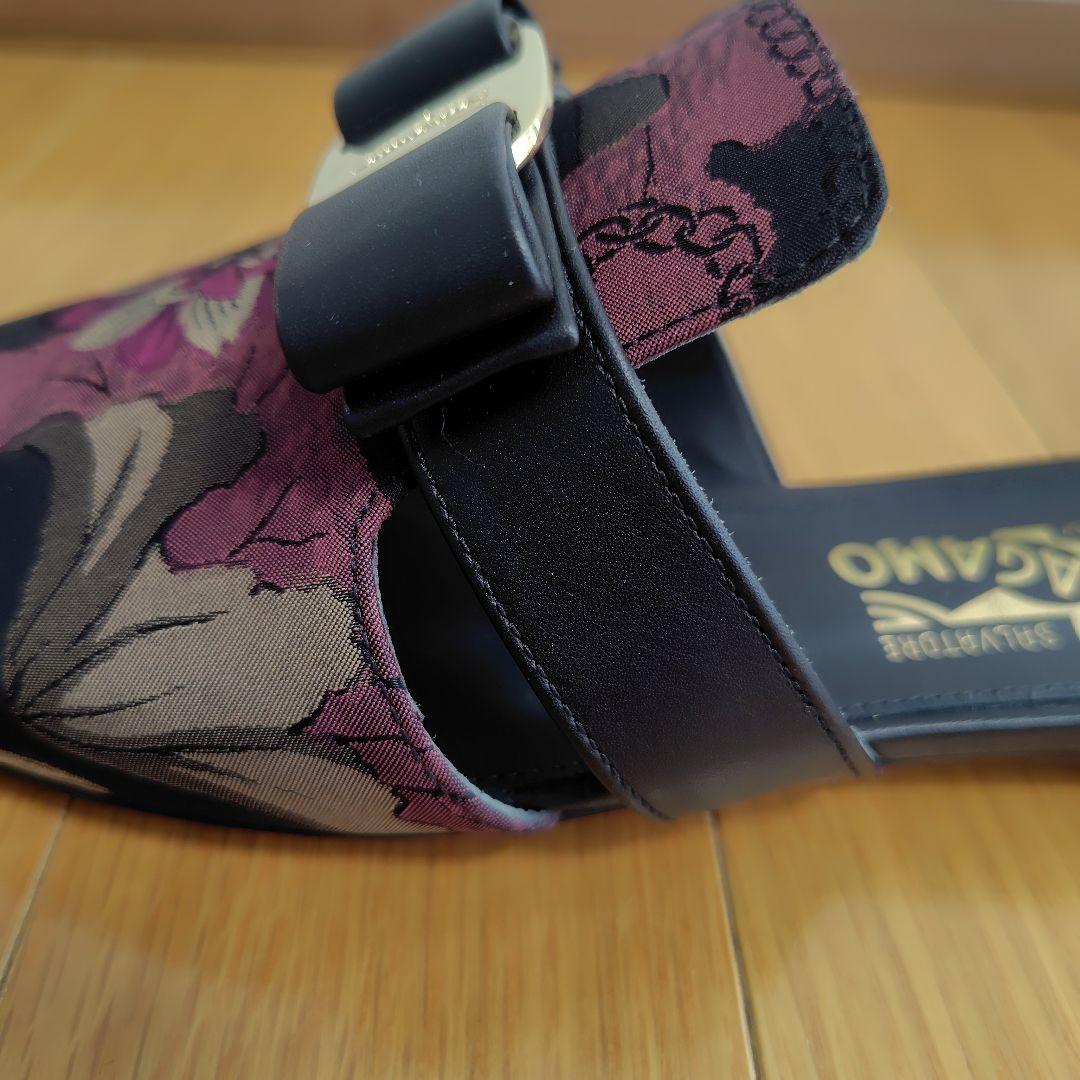 ✨️極美品✨️サルヴァトーレ フェラガモ ヴァラリボン　サンダルミュール送料無料