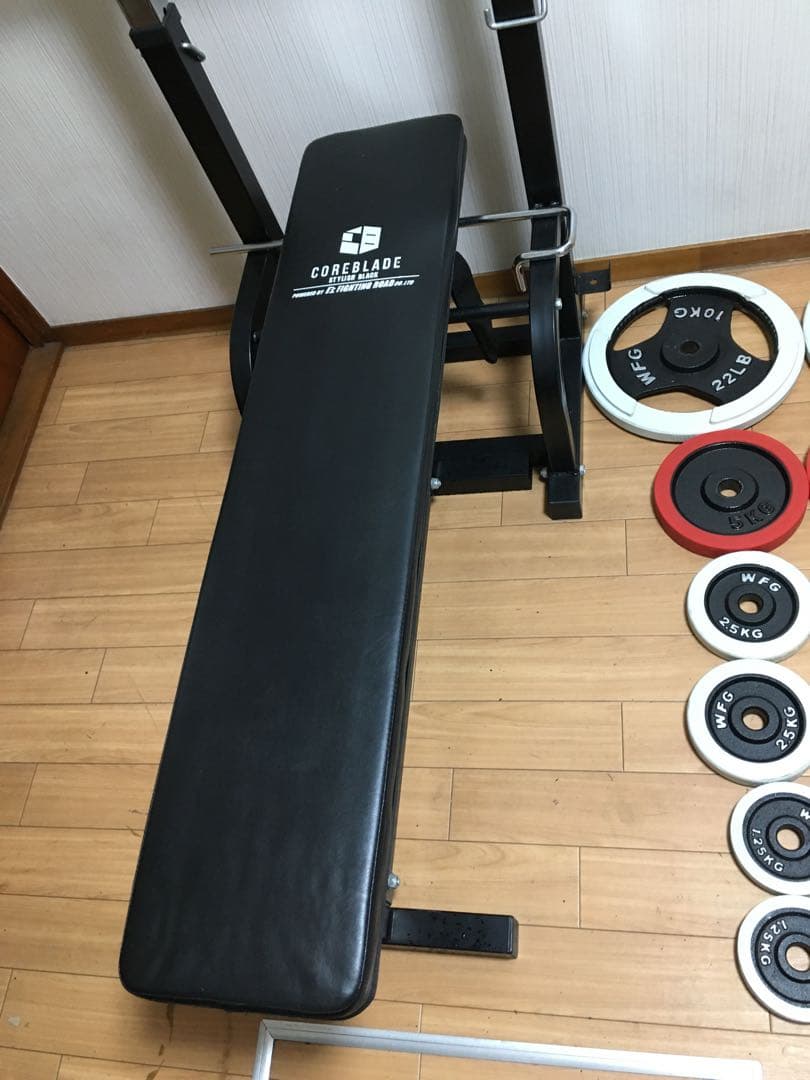タケコプター 　FIGHTING ROAD ベンチプレスセット55Kg