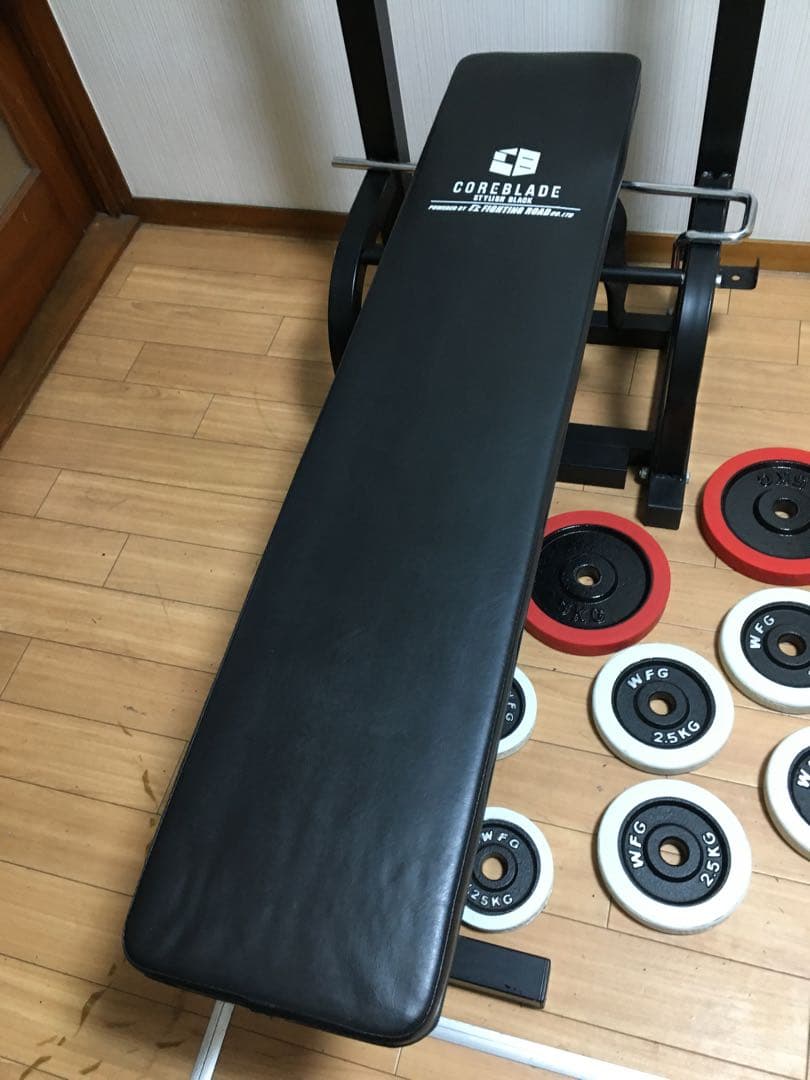 タケコプター 　FIGHTING ROAD ベンチプレスセット55Kg