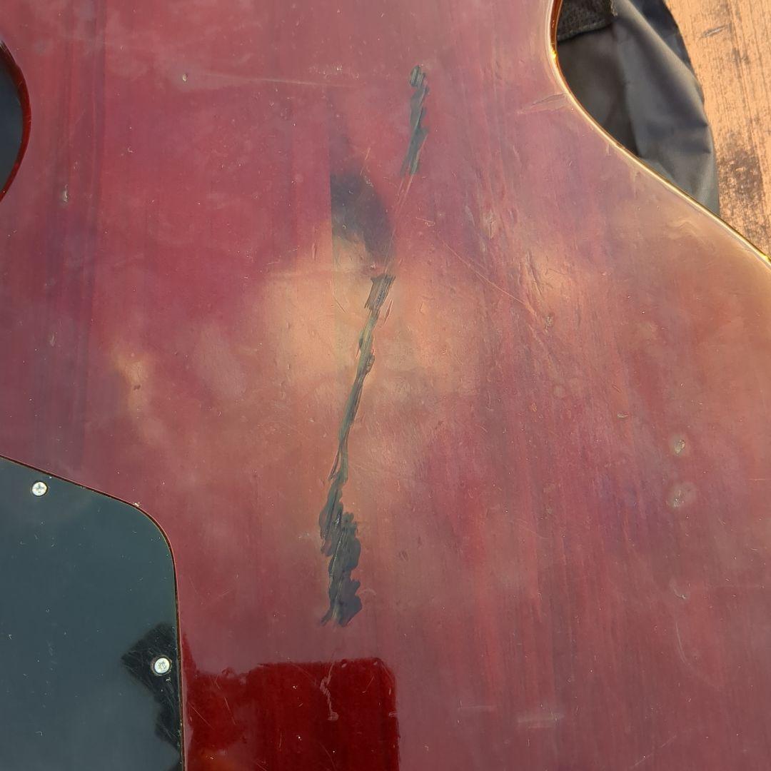 Epiphone Les Paul ギター 擦り傷あり 音出良好今月チューナー付