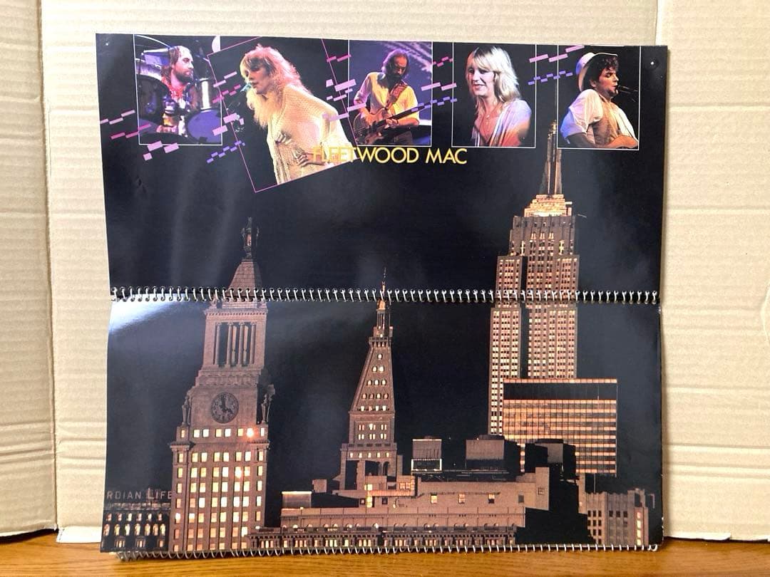 1984 カレンダー wea-way ヴァンヘイレン QUEEN AC/DC