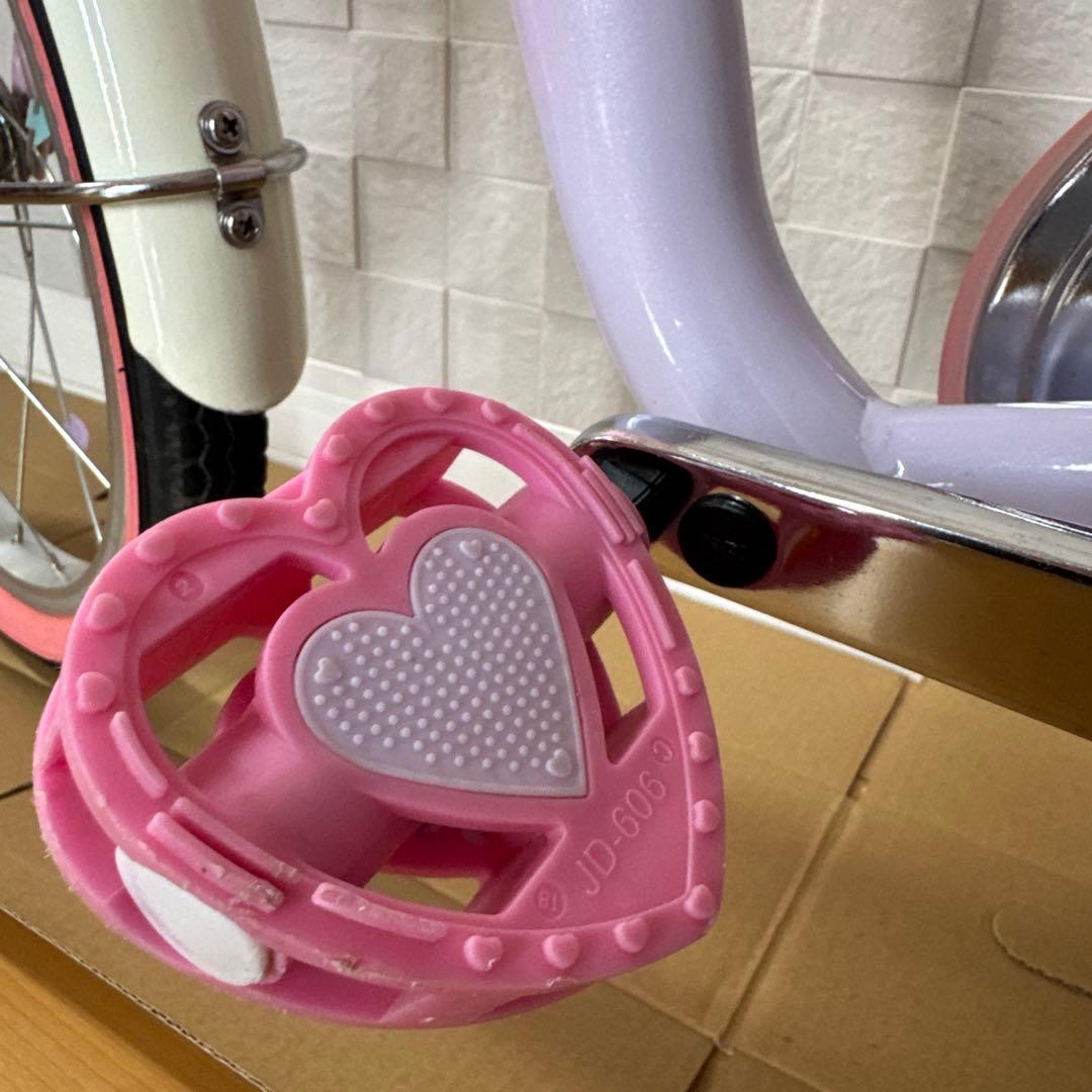 【たのメル便限定】 アイデス プリンセス ゆめかわ 自転車 18インチ