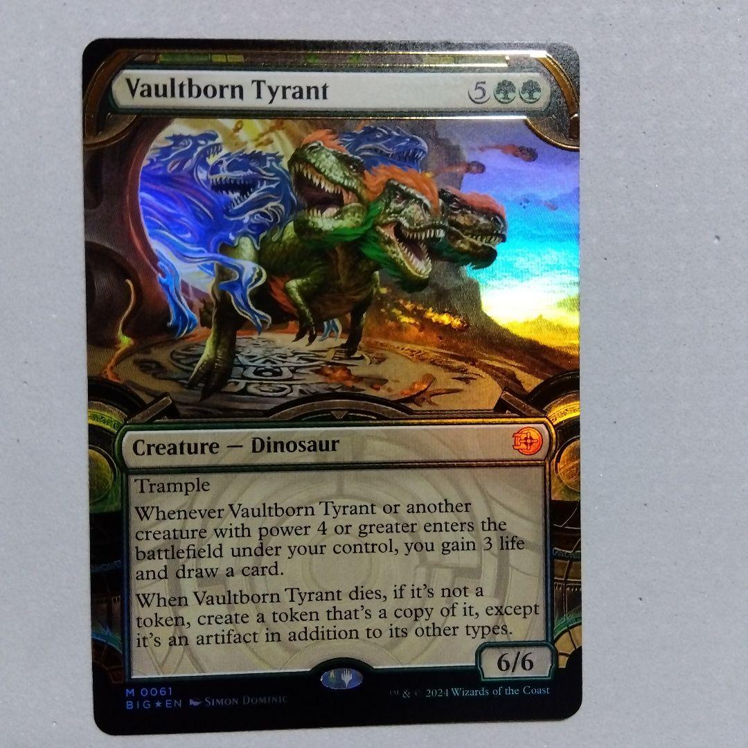 MTG 宝物庫生まれの暴君 レイズド Foil 英語 ③