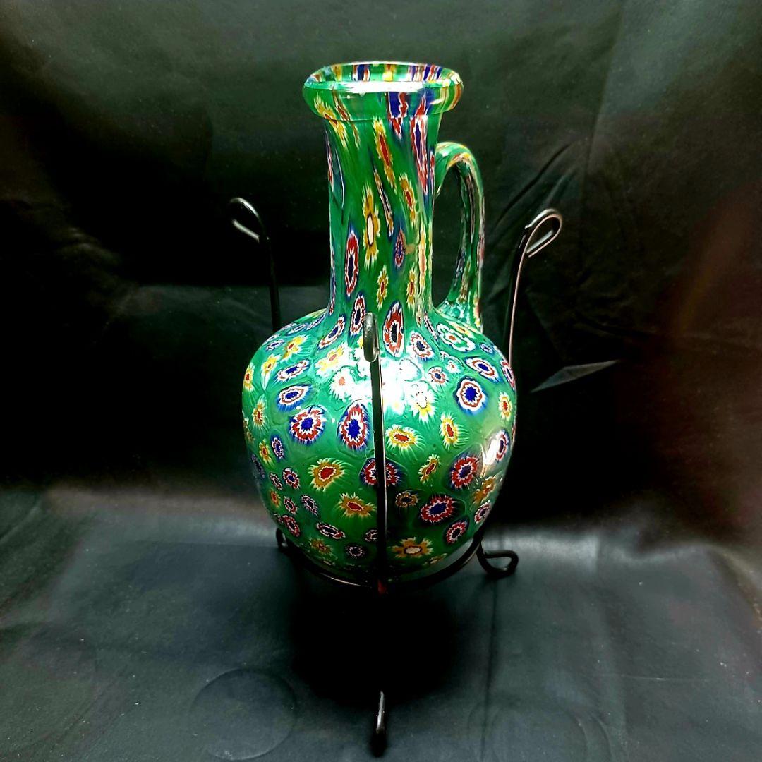 【MURANO】★ムラノ ミルフィオリ アンフォラ ボトル