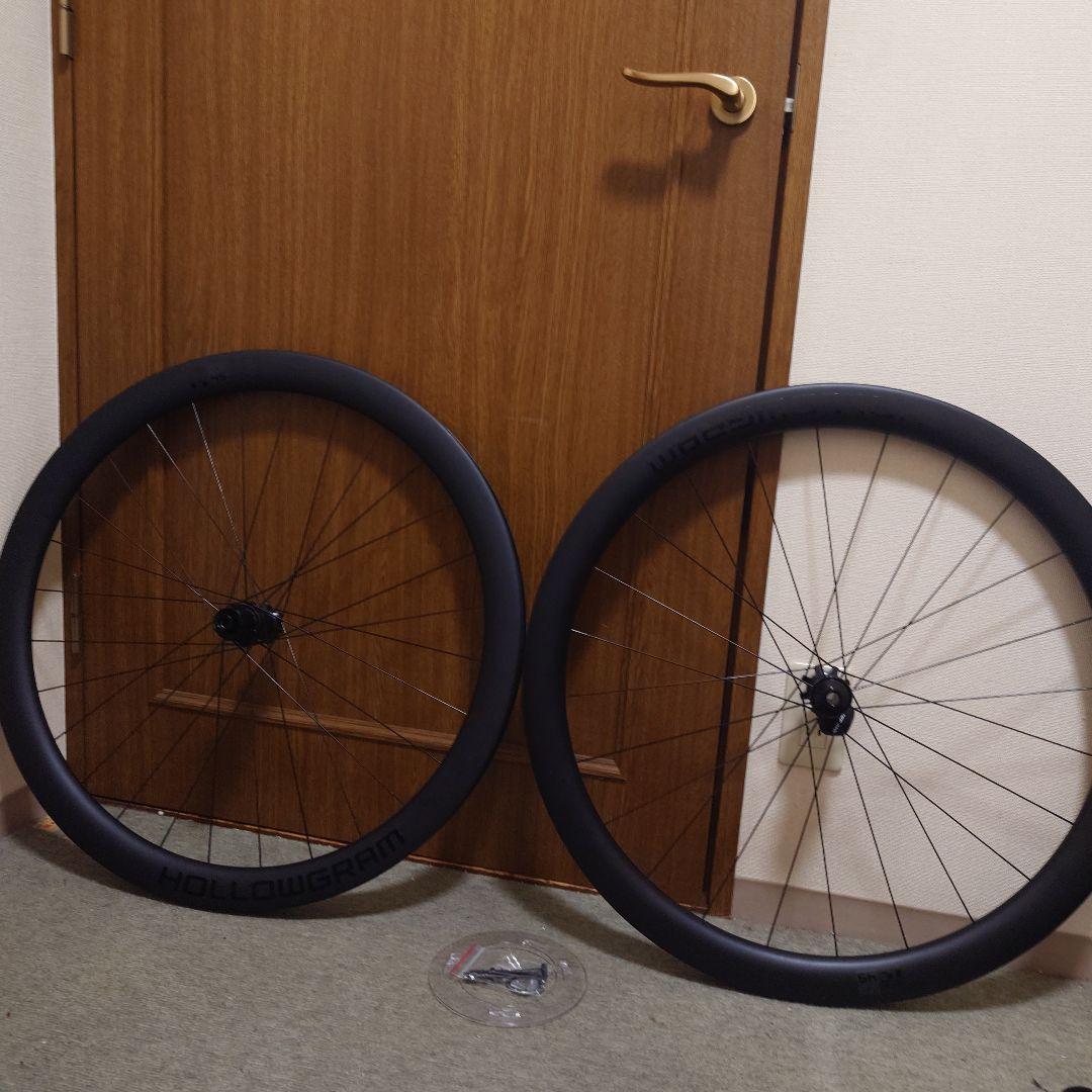 HollowGram R45 カーボンホイールセット700c