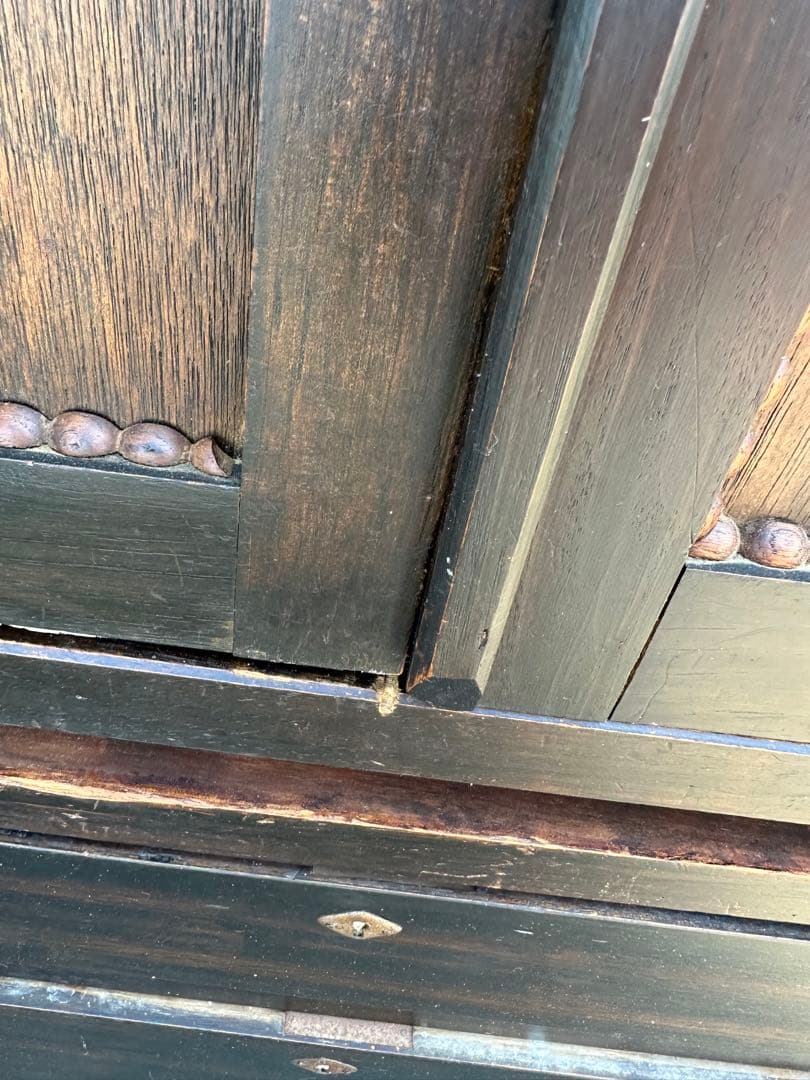 瞬間的値下げ❗️アンティーククローゼット箪笥洗浄済み！100年以上前！