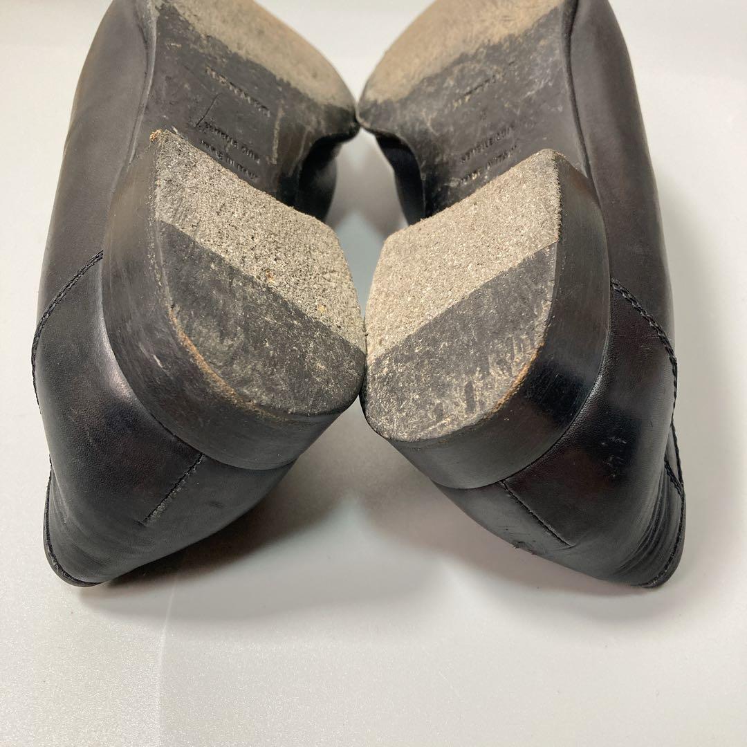 HERMES エルメス コンスタンス ローファー Hロゴ 革靴 37 1/2